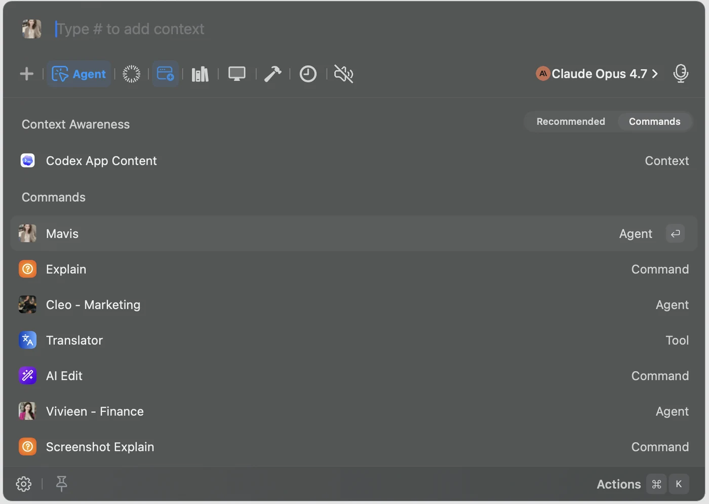 SmartBar — unified AI launcher